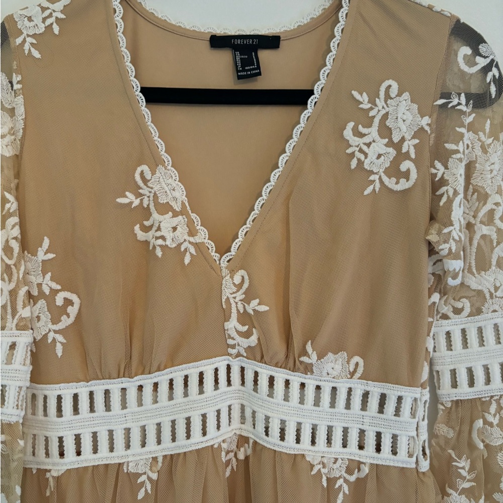 Crochet Lace Maxi Dress - Picture 9 of 9